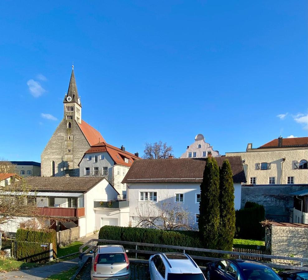 Ferienwohnung An Der Idyllischen Salzachschleife Naehe Salzburg Лауфен Экстерьер фото